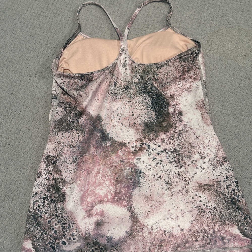Patterned Lululemon Workout Top - Picture 2 of 2